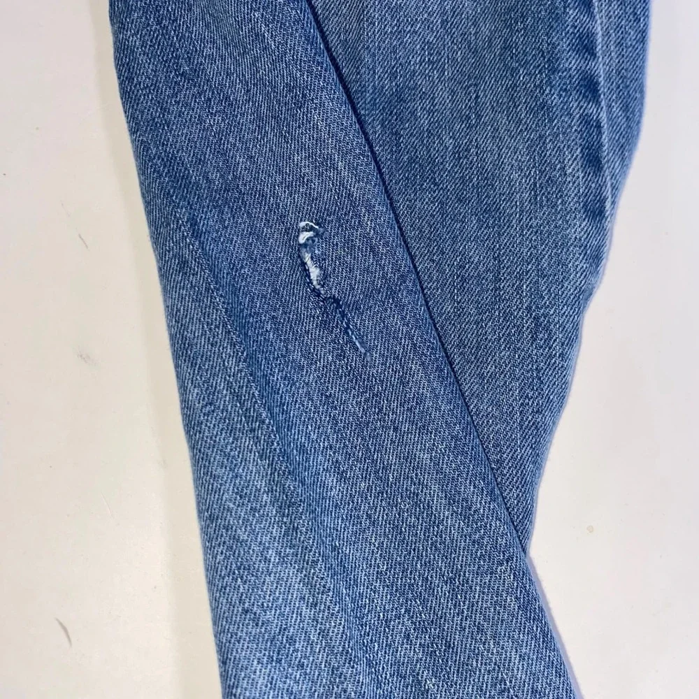 Levis 505 Regular Fit Straight Leg Jeans Mens 36x32 Medium Wash Blue Denim